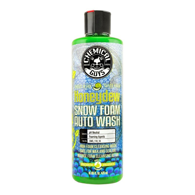 Chemical Guys Honeydew Snow Foam Auto Wash Cleansing Shampoo – 16oz Online Sale