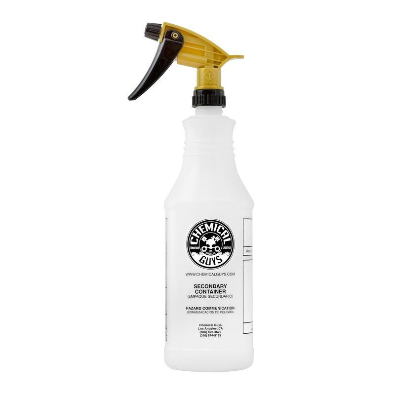 Chemical Guys Tolco Gold Standard Heavy Duty Acid Resistant Sprayer & Bottle – 32 oz Supply