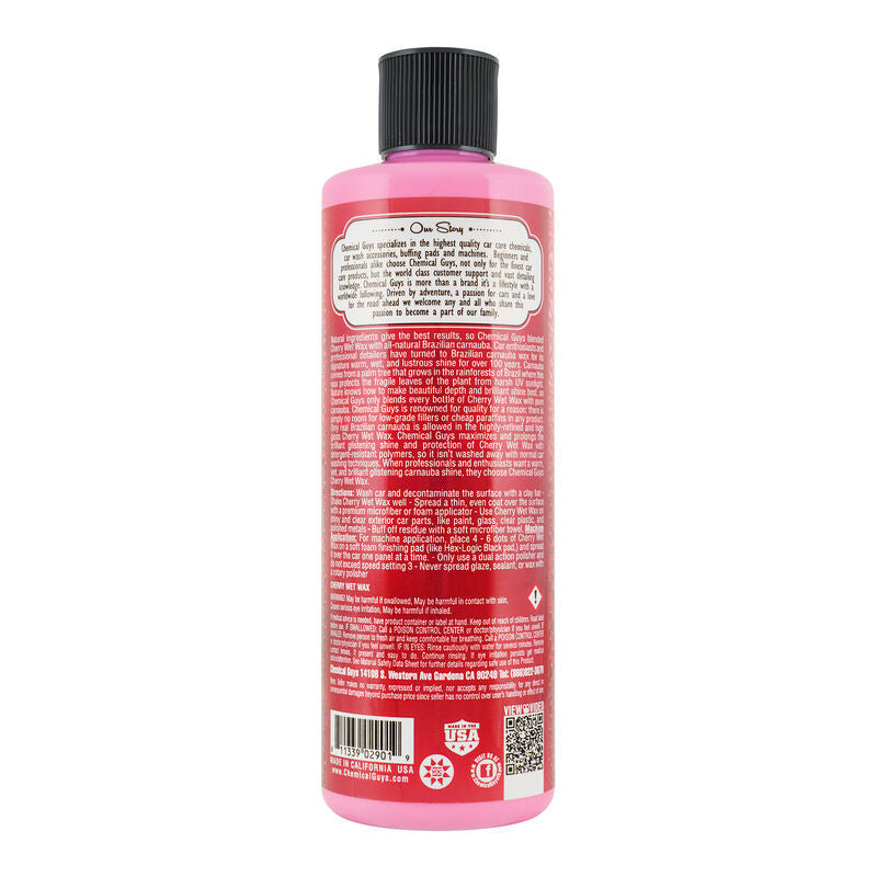 Chemical Guys Cherry Wet Wax – 16oz Online Hot Sale