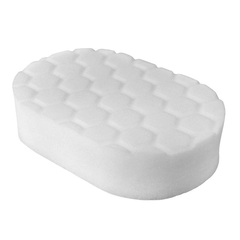 Chemical Guys Hex-Logic Polishing Hand Applicator Pad – White – 3in x 6in x 1in Online Sale
