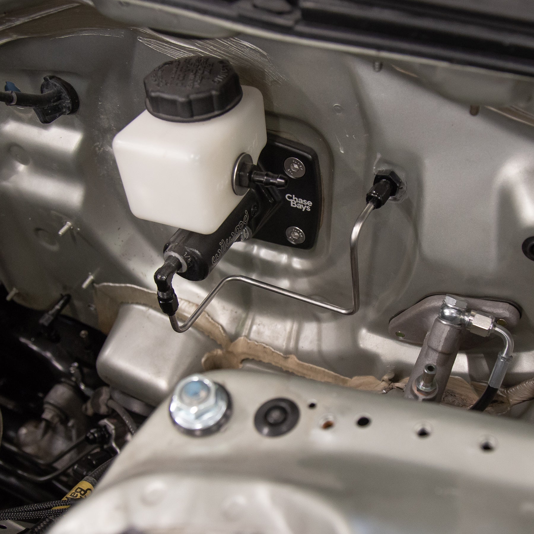 Chase Bays – inInterior Brake Line Relocation for 94-01 Integra | 92-00 Civic with Single Piston Brake Booster Delete (CB-H-9201BBEINT) on Sale