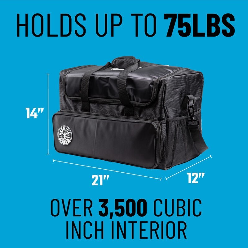 Chemical Guys Arsenal Range Trunk Organizer & Detailing Bag w/Polisher Pocket Online Sale