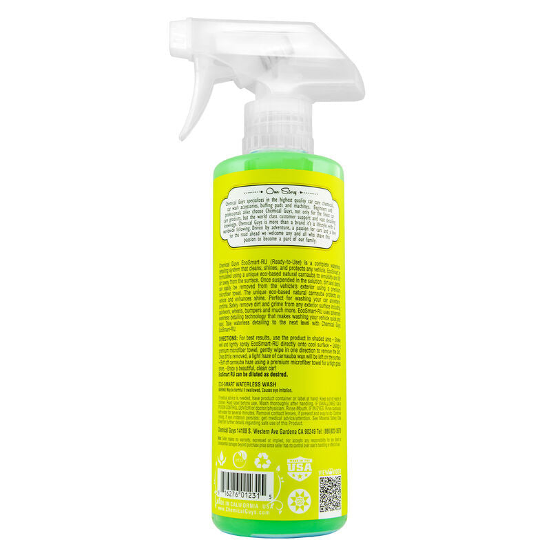 Chemical Guys EcoSmart-RU Waterless Car Wash & Wax – 16oz Sale