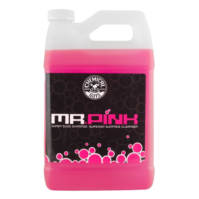 Chemical Guys Mr. Pink Super Suds Shampoo & Superior Surface Cleaning Soap – 1 Gallon Online now