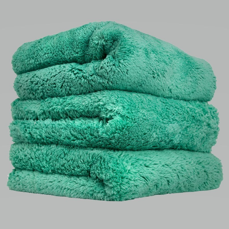 Chemical Guys Ultra Edgeless Microfiber Towel – 16in x 16in – Green – 3 Pack Online Sale