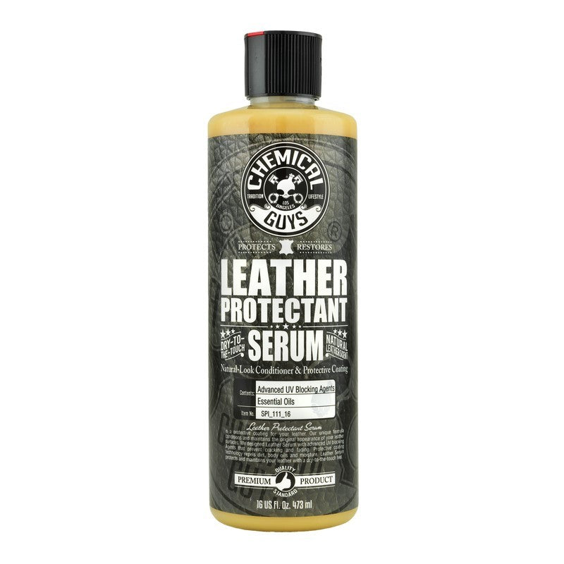 Chemical Guys Leather Serum Natural Look Conditioner & Protective Coating – 16oz Online now
