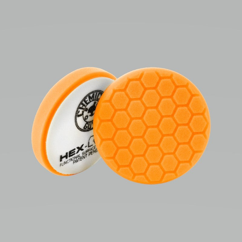 Chemical Guys Hex-Logic Self-Centered Medium-Heavy Cutting Pad – Orange – 4in Online Hot Sale