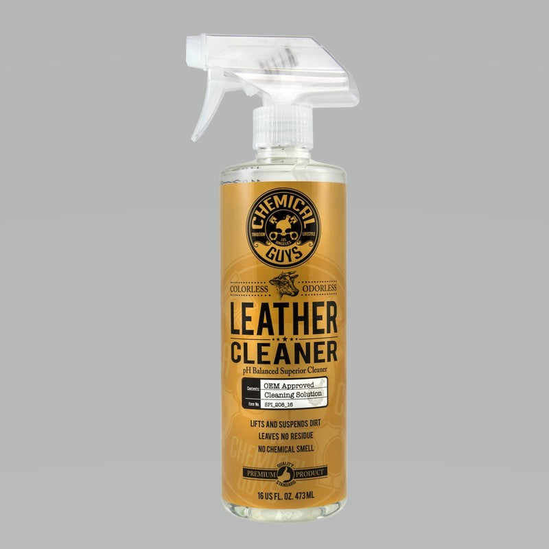 Chemical Guys Leather Cleaner Colorless & Odorless Super Cleaner – 16oz Online Sale