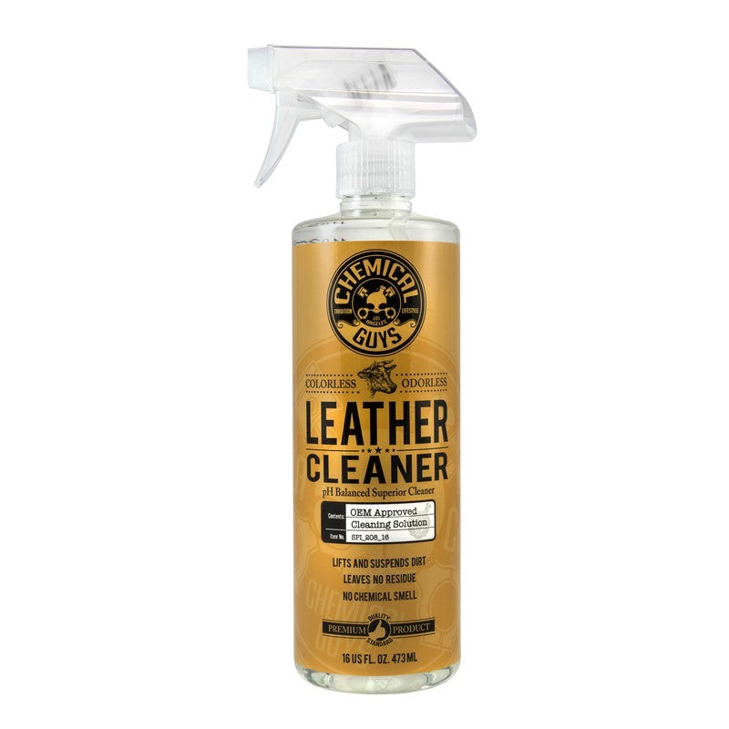 Chemical Guys Leather Cleaner Colorless & Odorless Super Cleaner – 16oz Online Sale