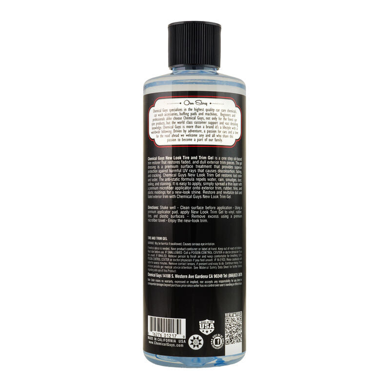 Chemical Guys Tire & Trim Gel for Plastic & Rubber – 16oz Online Hot Sale
