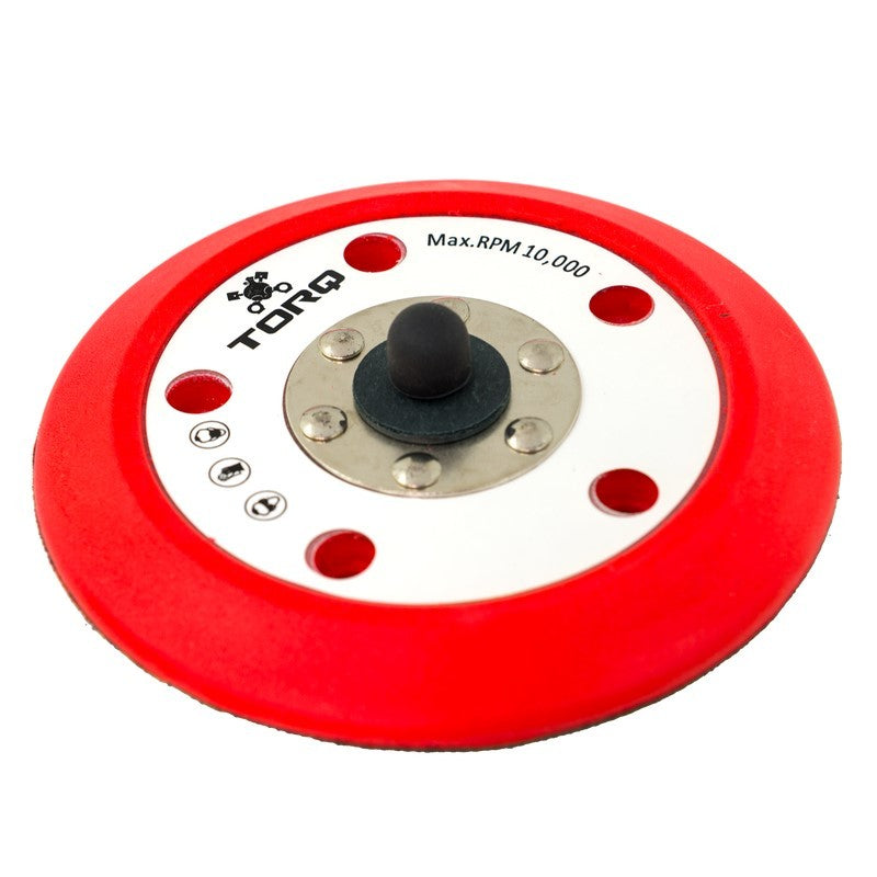 Chemical Guys TORQ R5 Dual-Action Red Backing Plate w/Hyper Flex Technology – 6in Online Hot Sale