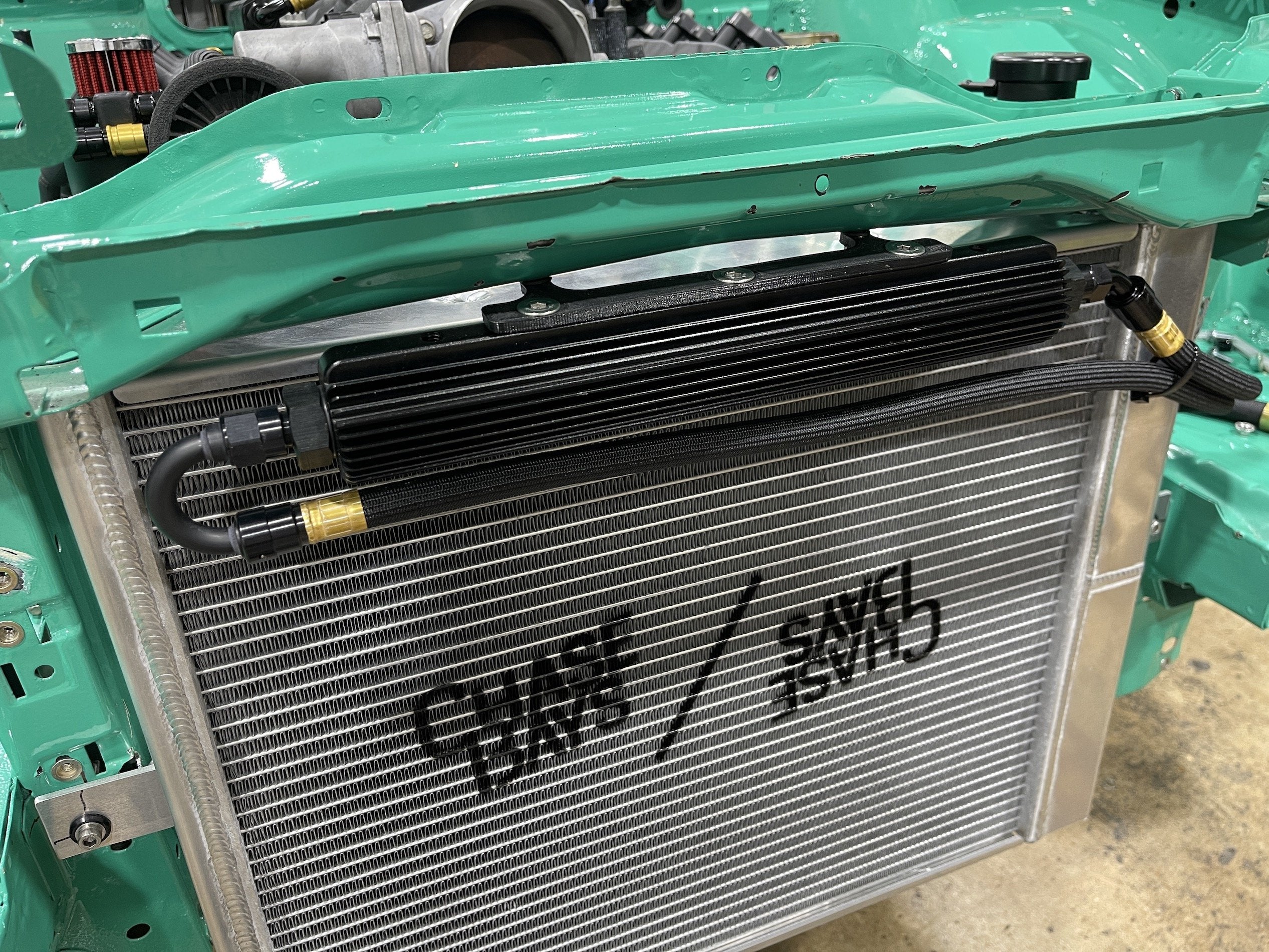 Chase Bays – Inline Power Steering Cooler – Black (CB-U-IPSC) Hot on Sale