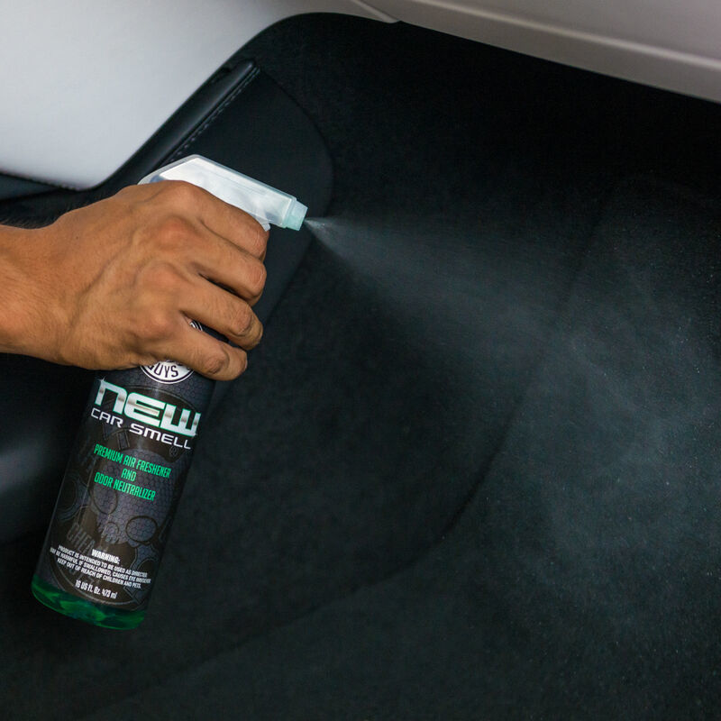 Chemical Guys New Car Smell Air Freshener & Odor Eliminator – 16oz Supply