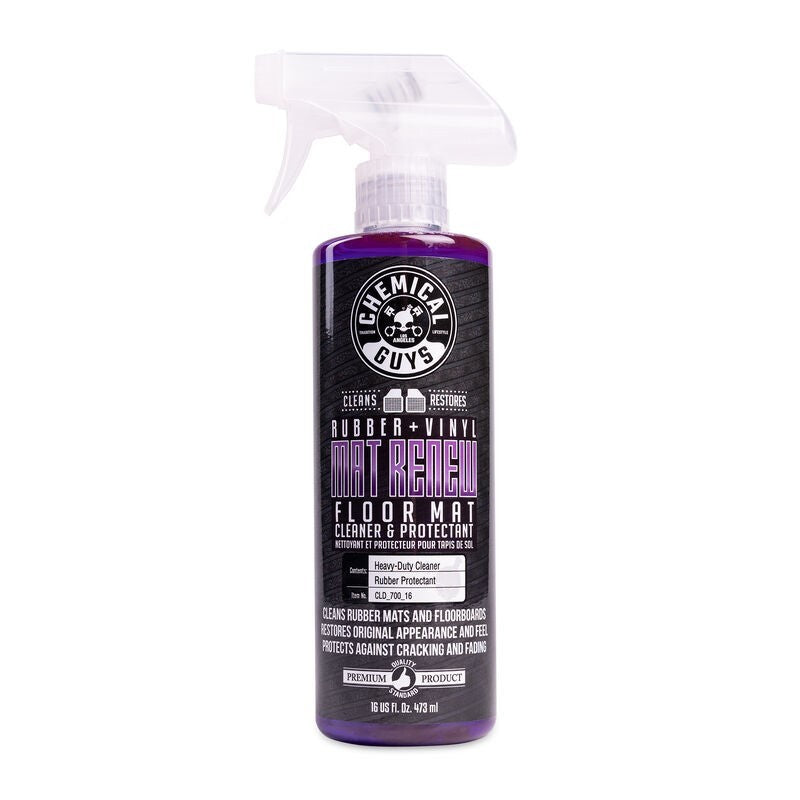 Chemical Guys Mat ReNew Rubber + Vinyl Floor Mat Cleaner & Protectant – 16oz Online Hot Sale