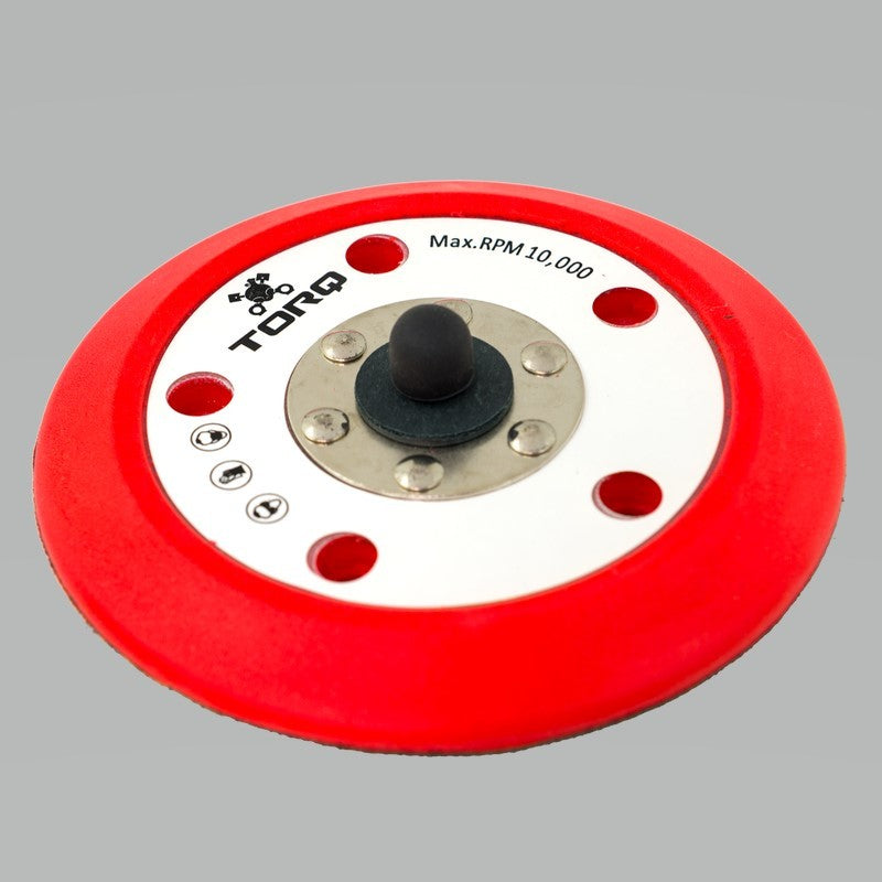 Chemical Guys TORQ R5 Dual-Action Red Backing Plate w/Hyper Flex Technology – 5in on Sale