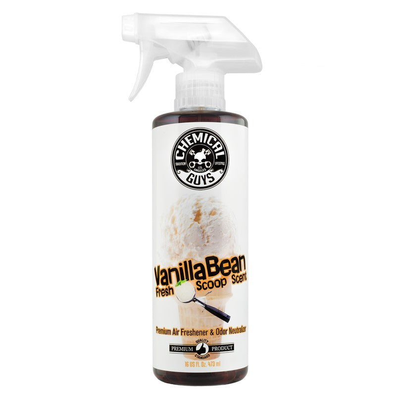 Chemical Guys Vanilla Bean Air Freshener & Odor Eliminator – 16oz Sale