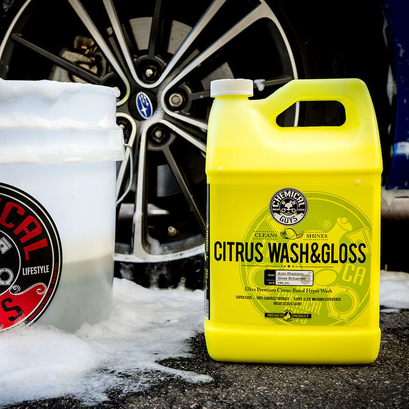 Chemical Guys Citrus Wash & Gloss Concentrated Car Wash – 1 Gallon on Sale