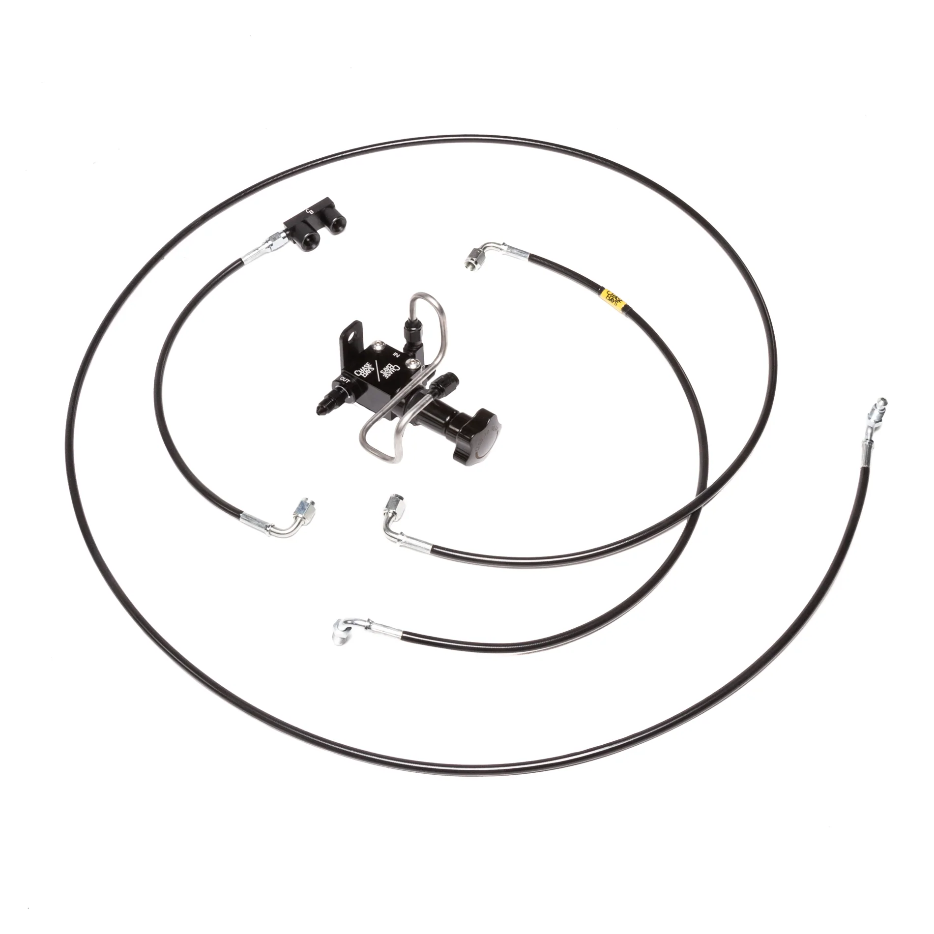 Chase Bays – Brake Line Relocation for BMW E46 with Single Piston Brake Booster Delete (CB-E46-BBE) Supply