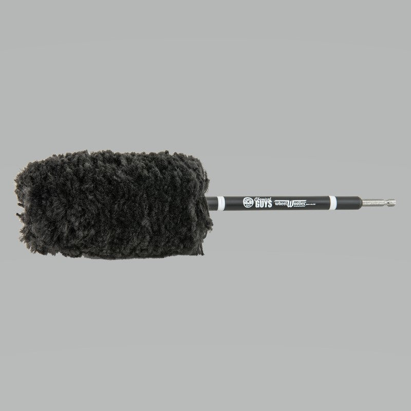 Chemical Guys Power Woolie PW12X Synthetic Microfiber Wheel Brush w/Drill Adapter Online Sale
