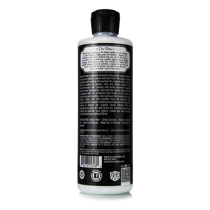 Chemical Guys Natural Shine Satin Dressing – 16oz Discount