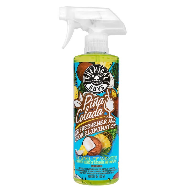 Chemical Guys Pina Colada Air Freshener & Odor Eliminator – 16oz Online now