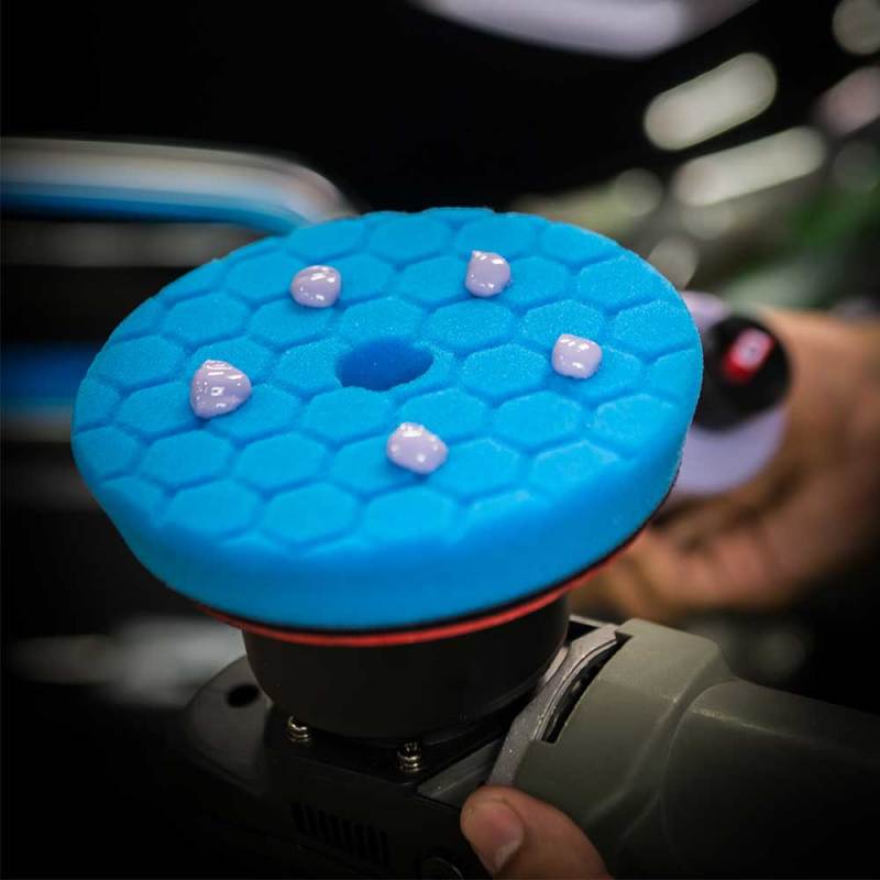 Chemical Guys Hex-Logic Quantum Glaze/Finishing Pad – Blue – 6.5in Online