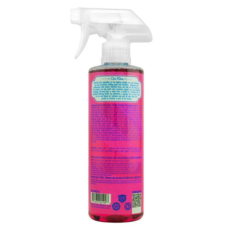 Chemical Guys Fresh Glazed Donut Air Freshener & Odor Eliminator – 4oz Online Sale