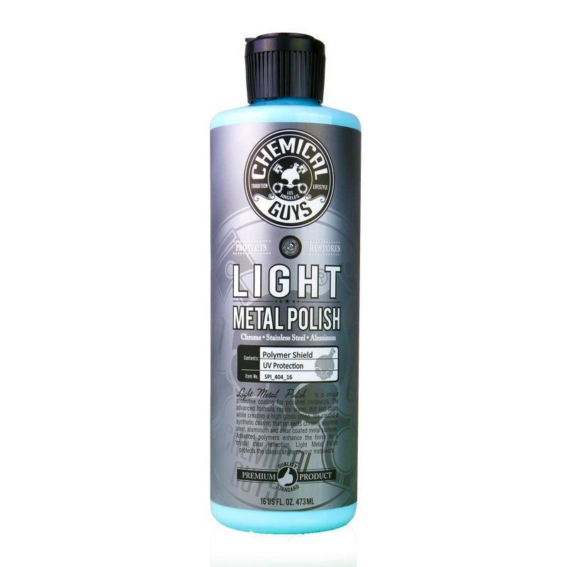 Chemical Guys Light Metal Polish – 16oz Supply