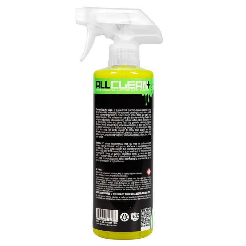 Chemical Guys All Clean+ Citrus Base All Purpose Cleaner – 16oz Supply
