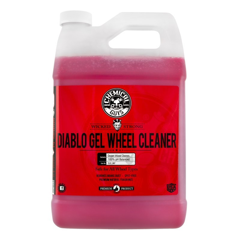 Chemical Guys Diablo Gel Wheel & Rim Cleaner – 1 Gallon Supply