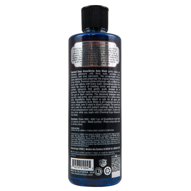 Chemical Guys Glossworkz Gloss Booster & Paintwork Cleanser Shampoo – 16oz Sale