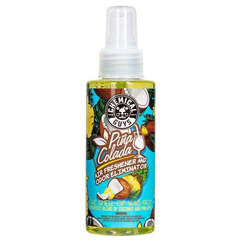 Chemical Guys Pina Colada Air Freshener & Odor Eliminator – 4oz Online
