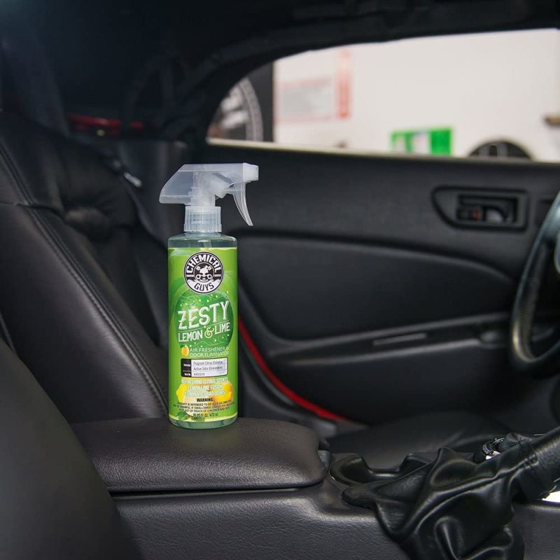Chemical Guys Zesty Lemon Lime Air Freshener & Odor Eliminator – 16oz Online now