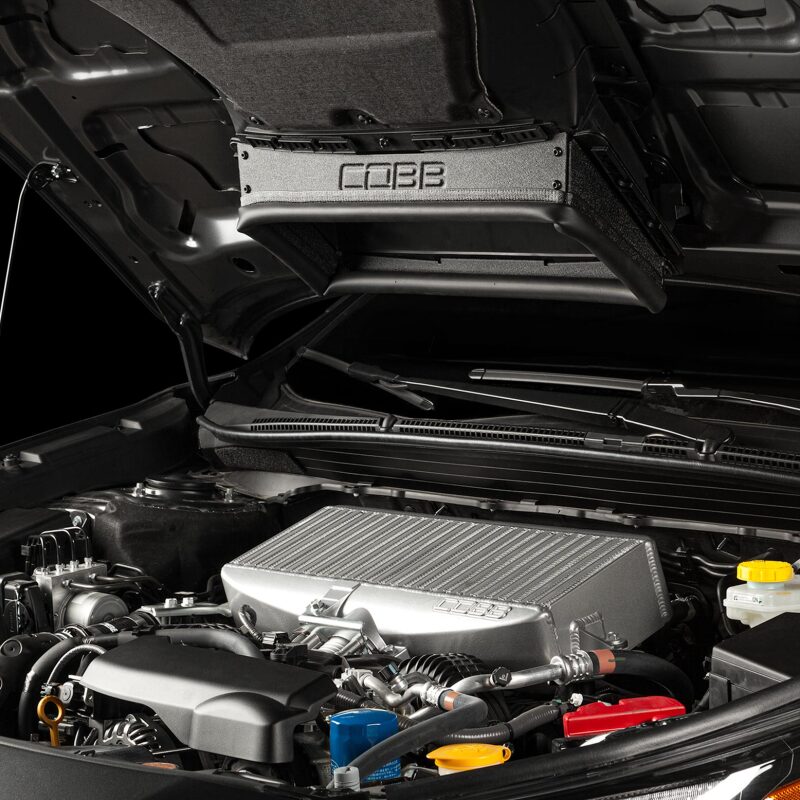 Cobb 20-24 Subaru Outback XT/Legacy XT/OB Wilderness Top Mount Intercooler Kit – Black Hot on Sale