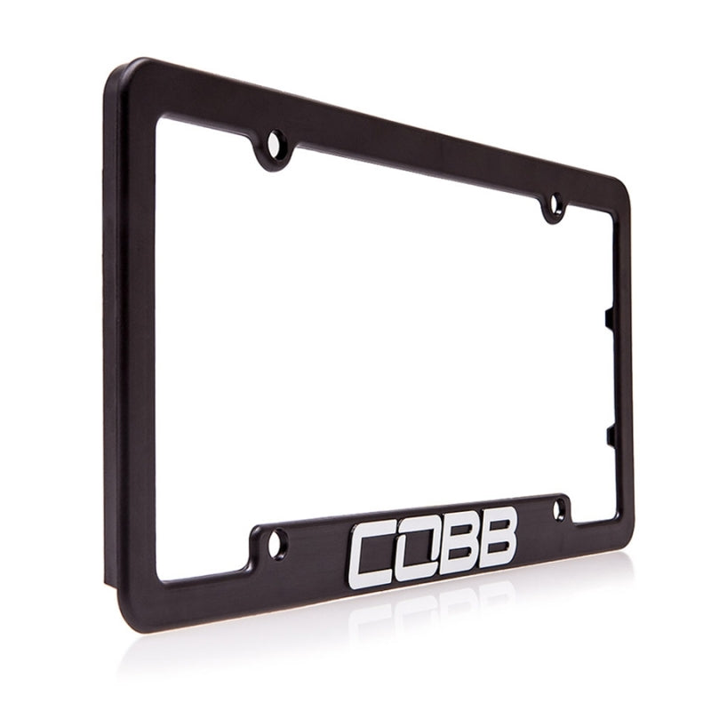 Cobb Black License Plate Frame Hot on Sale