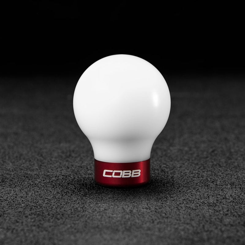 Cobb 08-15 EVO X GSR/MR/MRT White with Red Base Shift Knob Fashion