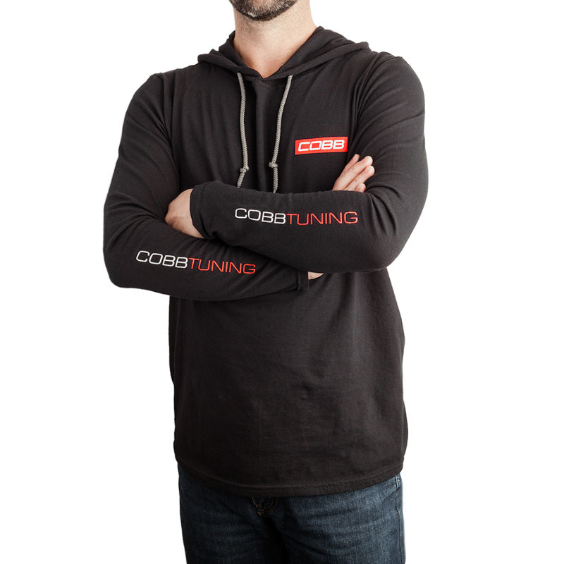 Cobb Tuning Logo Light Weight Hoodie – Large Online now